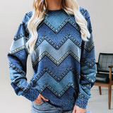 Sweater Vintage Geometric