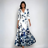Vestido elegante cruzado