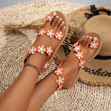Sandalia floral