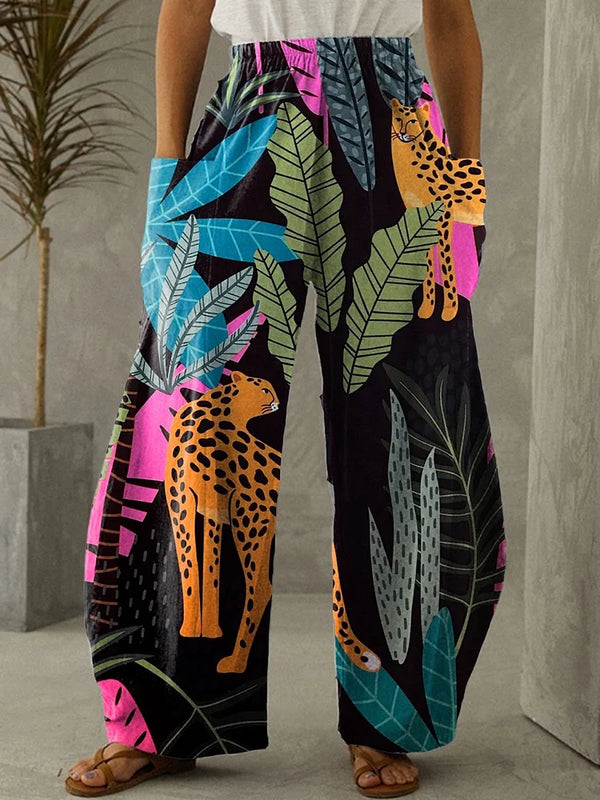 Pantalon Cheetah Animal print