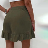 Short casual de lino