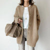 Abrigo cardigan Cachemira
