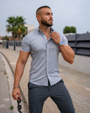 ÍCARO - Camisa clasica corta